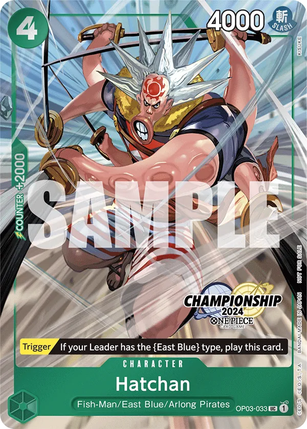 Hatchan - OP03-033 - Championship 2024 Celebration Pack