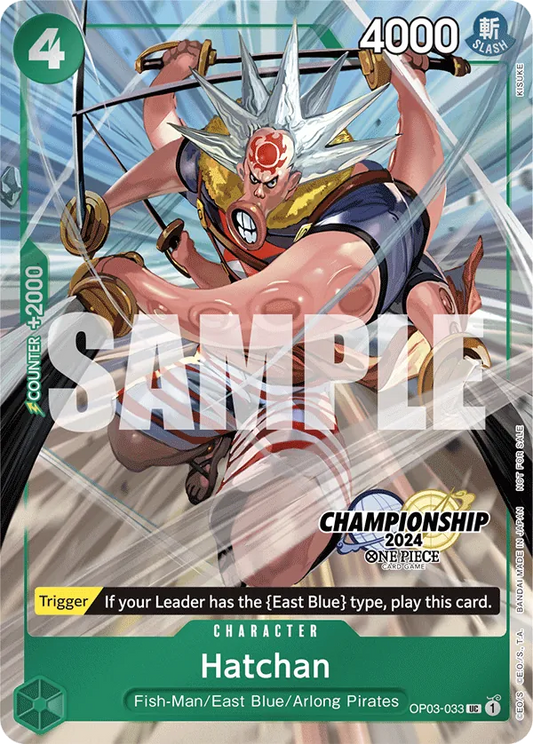 Hatchan - OP03-033 - Championship 2024 Celebration Pack