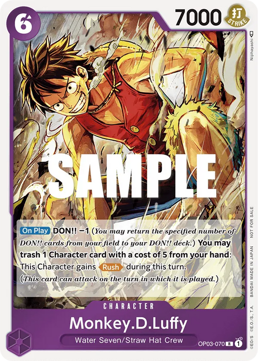 Monkey.D.Luffy - OP03-070 - Kingdoms of Intrigue Dash Pack