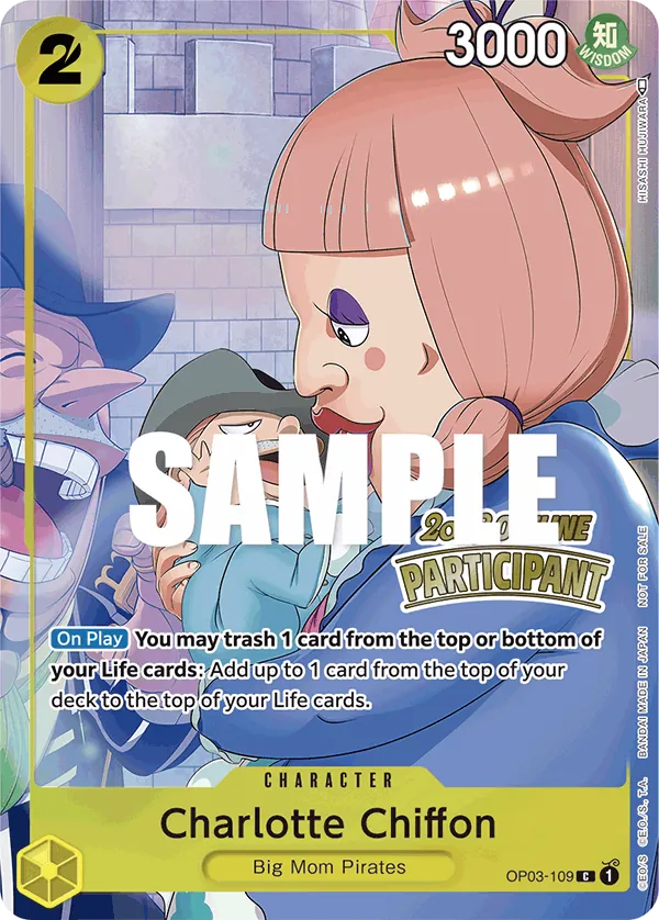 Charlotte Chiffon - OP03-109 - Regional Participation Pack Vol.2