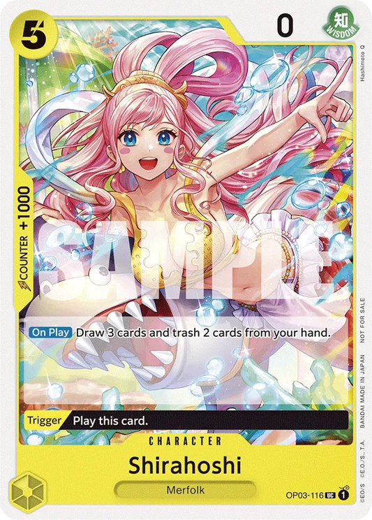 Shirahoshi - OP03-116 - Tournament Pack Vol.6