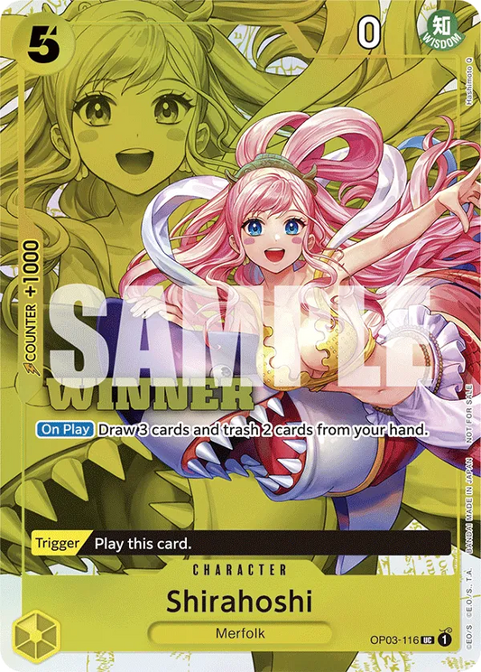 Shirahoshi - OP03-116 - Tournament Pack Vol.6fa