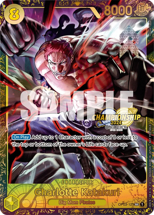 Charlotte Katakuri - OP03-123 - Prize Cardsaa