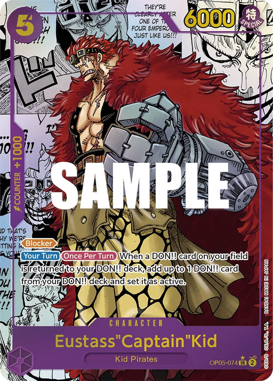 Eustass"Captain"Kid - OP05-074 - Awakening of the New Eramanga