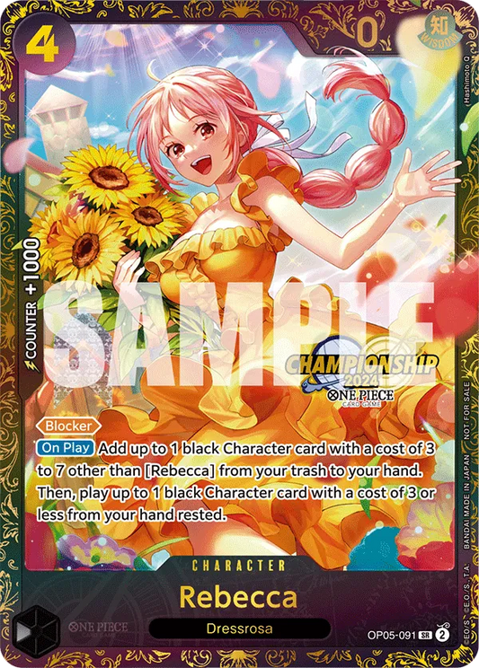 Rebecca - OP05-091 - Prize Cardsaa