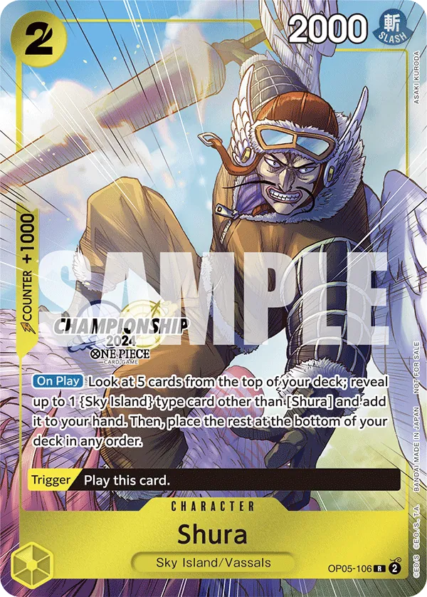 Shura - OP05-106 - Championship 2024 Celebration Pack