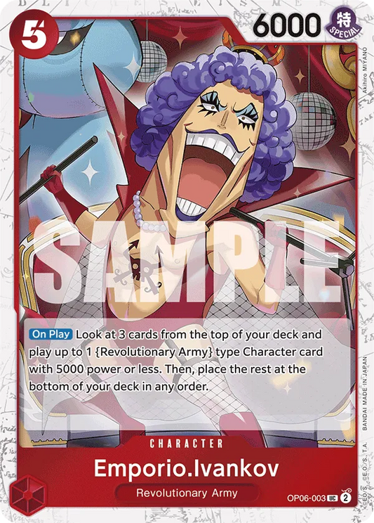 Emporio.Ivankov - OP06-003 - One Piece The Bestjr