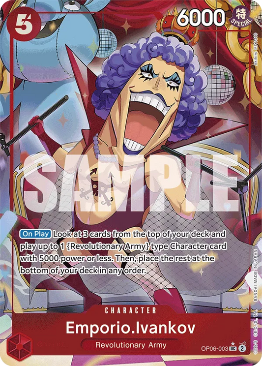 Emporio.Ivankov - OP06-003 - One Piece The Bestfa