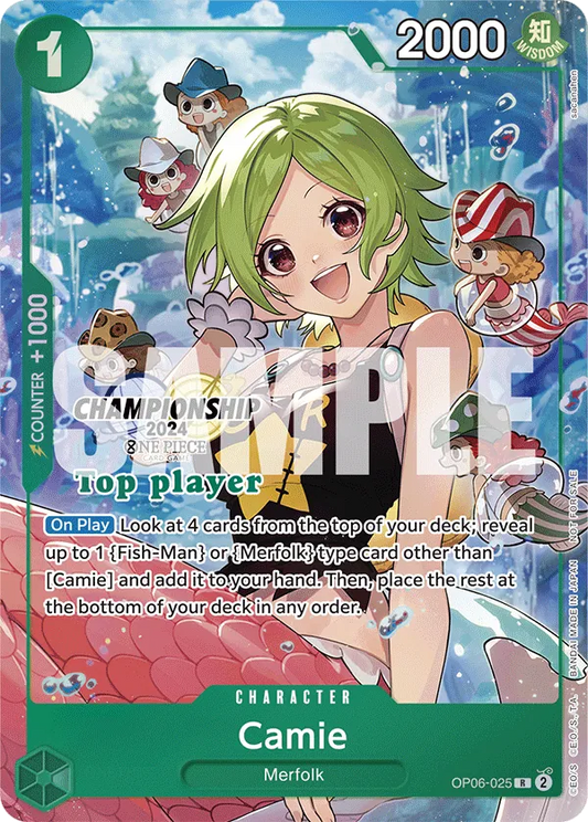 Camie - OP06-025 - Championship 2024 Top Players Pack