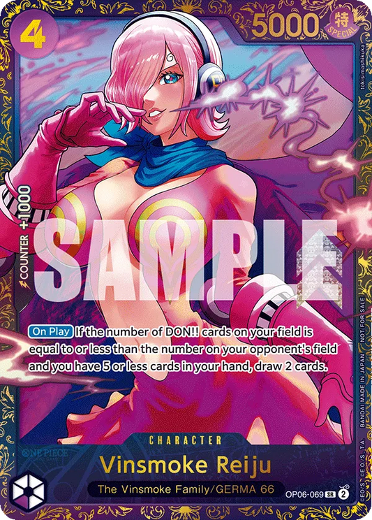 Vinsmoke Reiju - OP06-069 - Prize Cardsaa