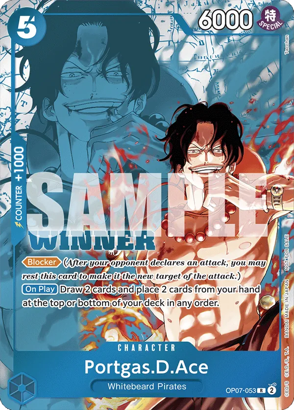 Portgas.D.Ace - OP07-053 - Tournament Pack 2024 Oct.-Dec.fa