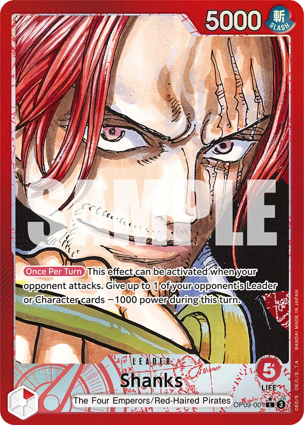 Shanks - OP09-001 - Emperors in the New Worldaa