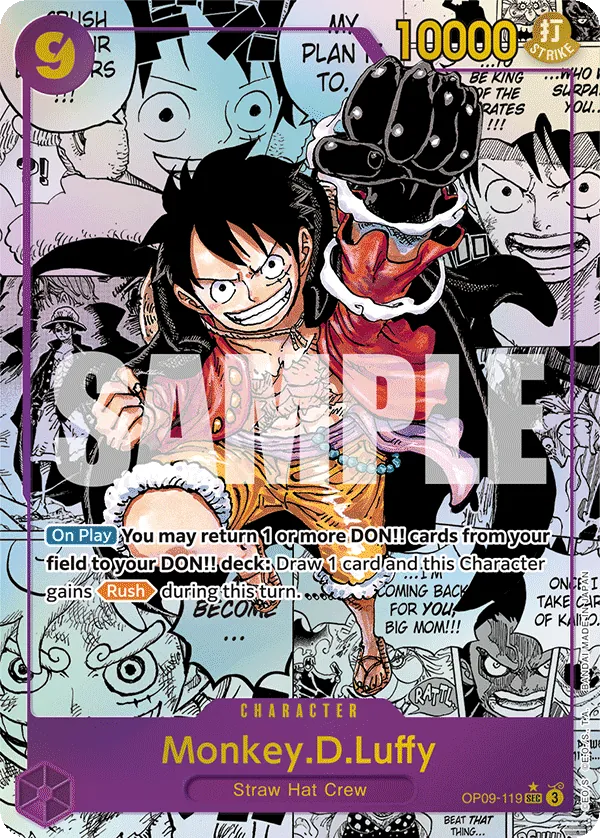 Monkey.D.Luffy - OP09-119 - Emperors in the New Worldmanga