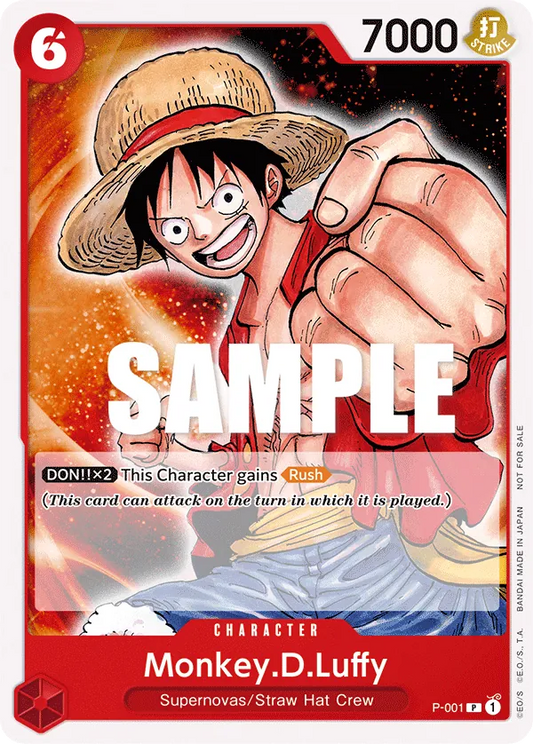 Monkey.D.Luffy - P-001 - Promotion Pack 2022