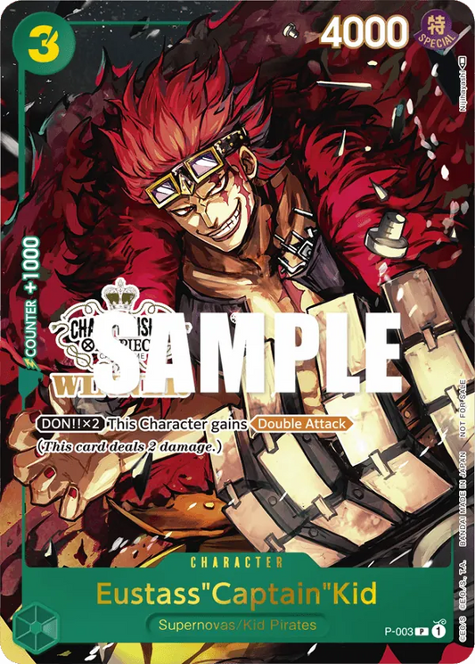 Eustass"Captain"Kid - P-003 - Prize Cardsaa