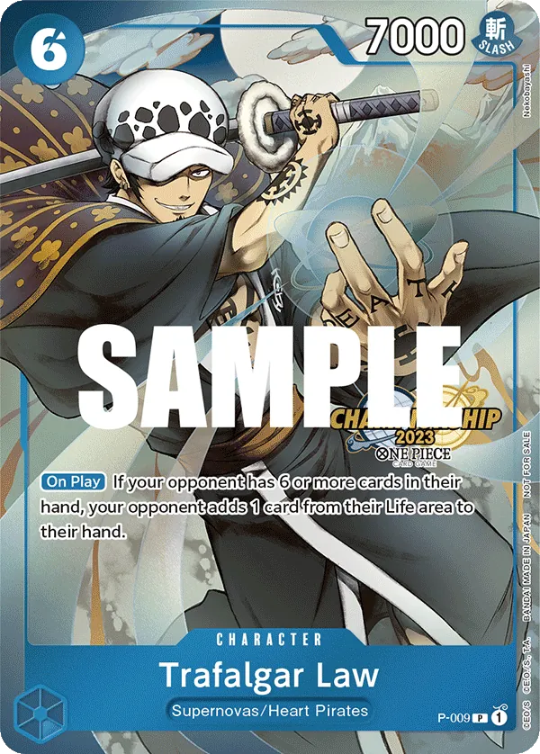 Trafalgar Law - P-009 - Championship 2023 Celebration Pack