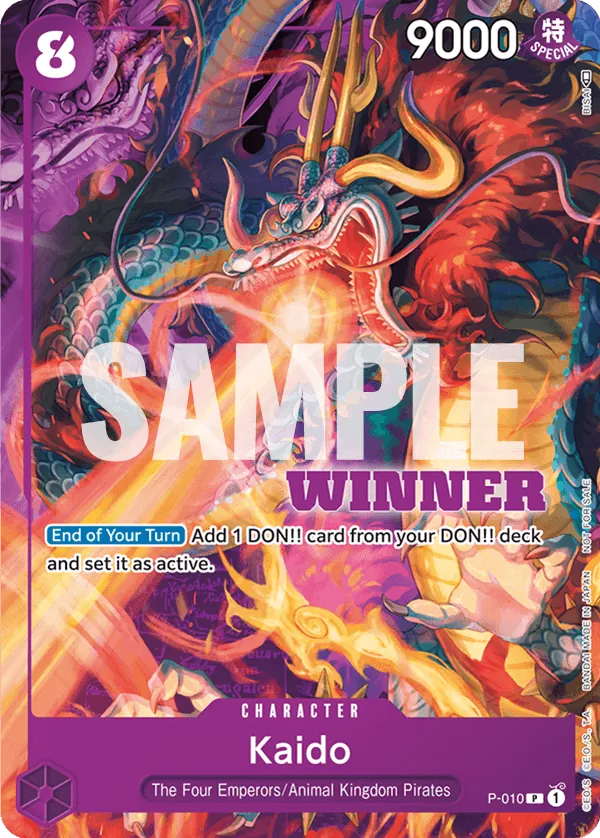 Kaido - P-010 - Tournament Pack Vol.1win