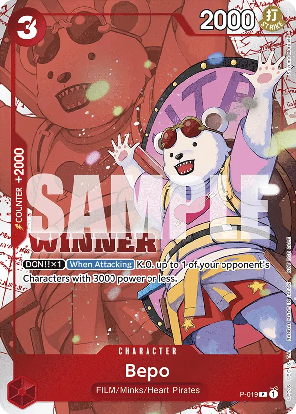 Bepo - P-019 - Tournament Pack Vol.7fa