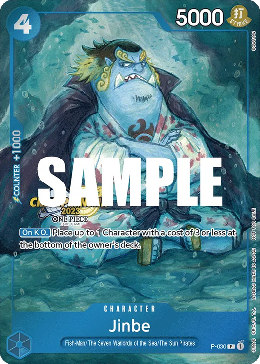 Jinbe - P-030 - Championship 2023 Event Pack