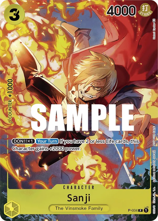 Sanji - P-034 - Event Pack Vol.2