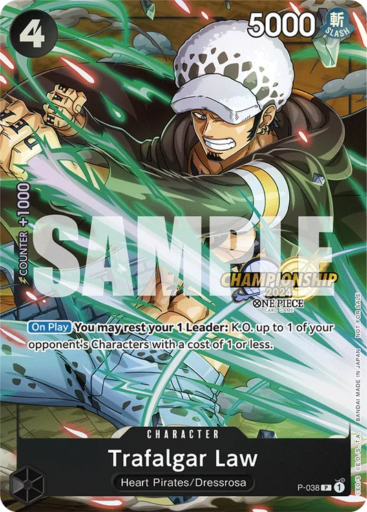 Trafalgar Law - P-038 - Championship 2024 Event Pack