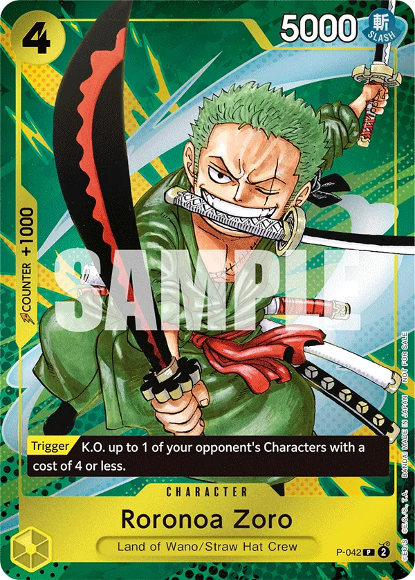 Roronoa Zoro - P-042 - Event Pack Vol.3