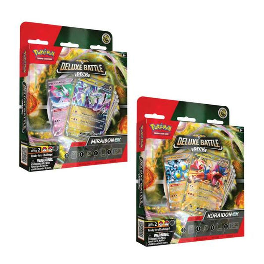 Pokémon TCG: Miraidon ex / Koraidon ex Deluxe Battle Deck