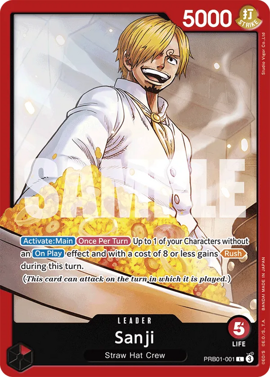 Sanji - PRB01-001 - One Piece The Best