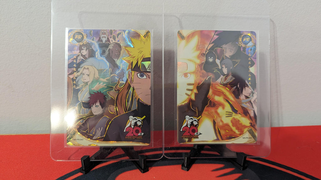 Kayou Official - Naruto promo card set PR-43 & PR-44 – Hobby