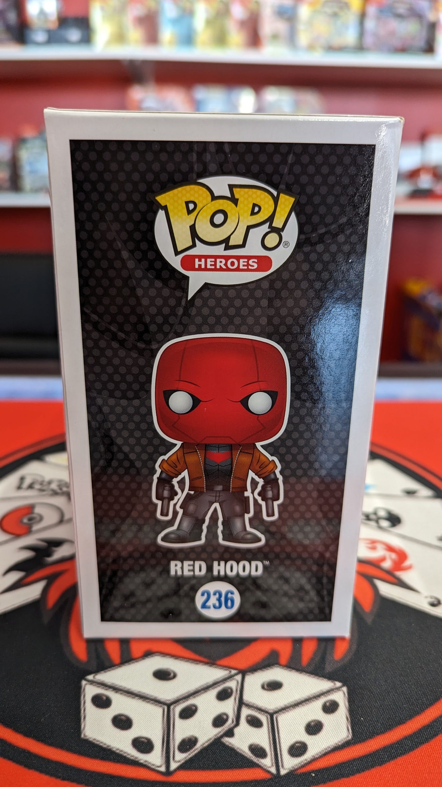 Super Heroes Red Hood Funko Pop! Vinyl Figure #236  - 2018 Summer Convention Exclusive