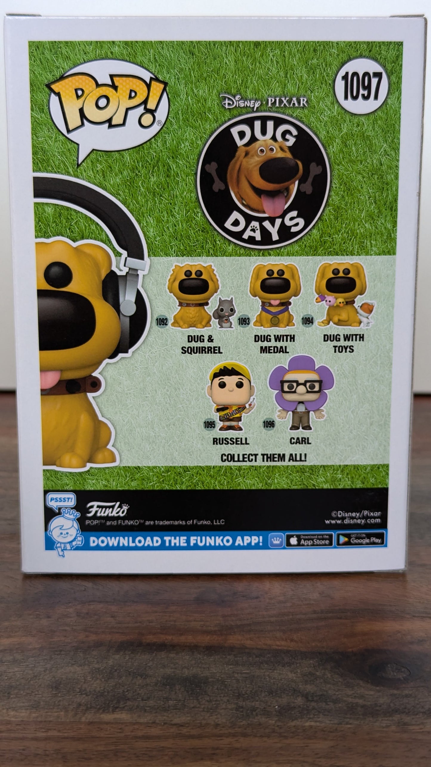 Dug with headphones - #1097 - Funko Exclusive - (c)