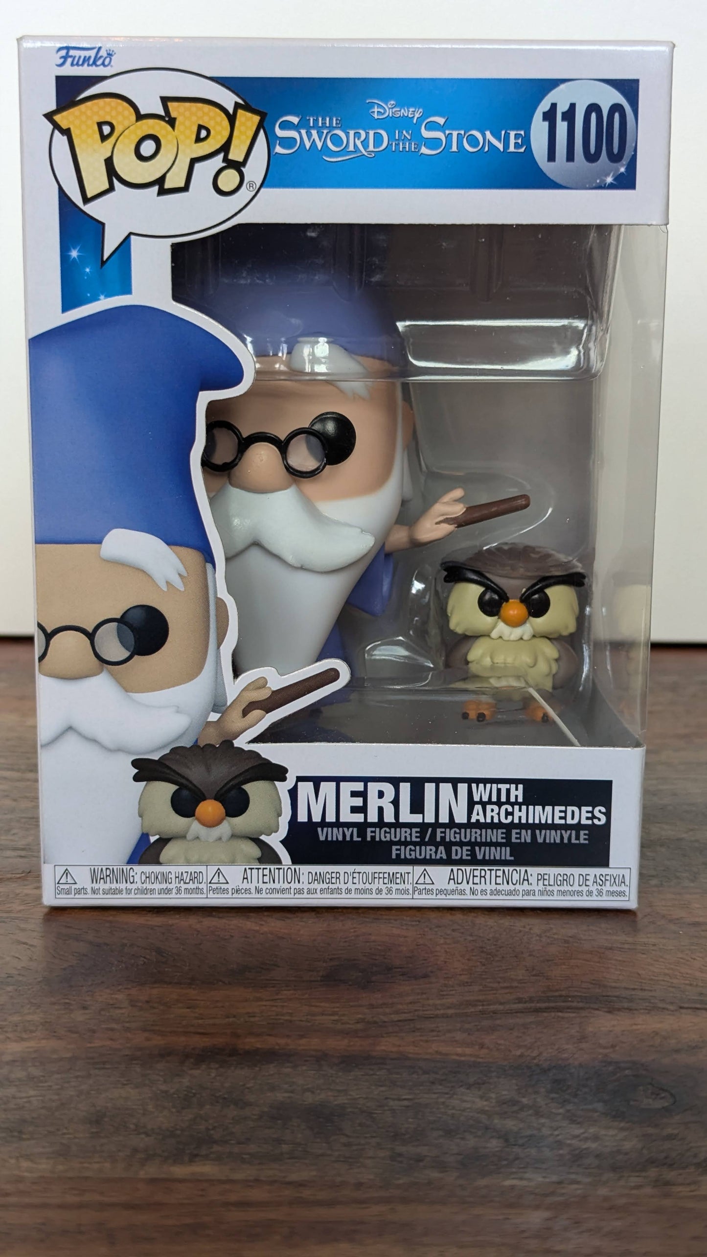 Merlin with Archimedes - #1100 - (c)