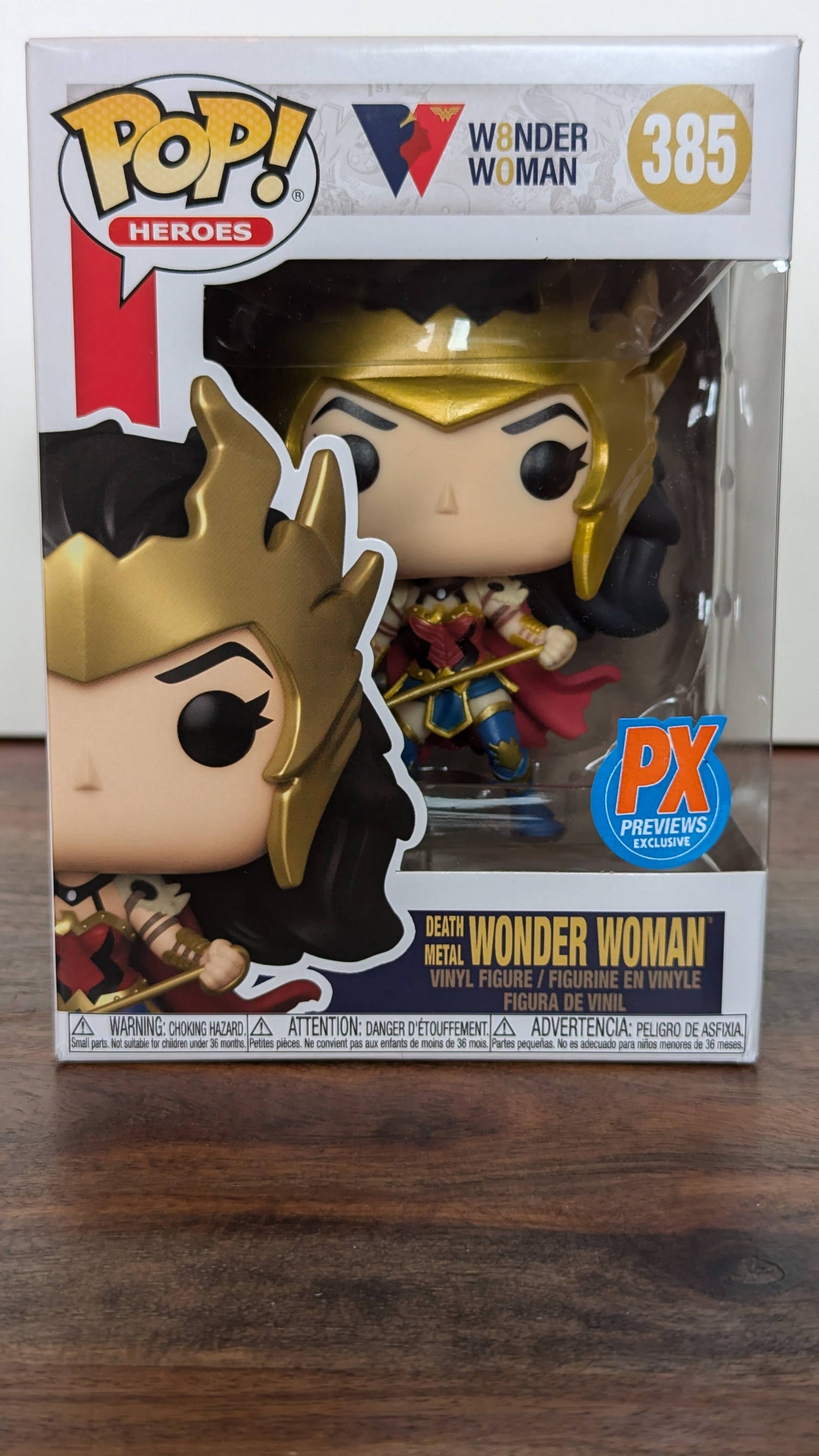 Death metal Wonder Woman - #385 - PX Exclusive - (c)