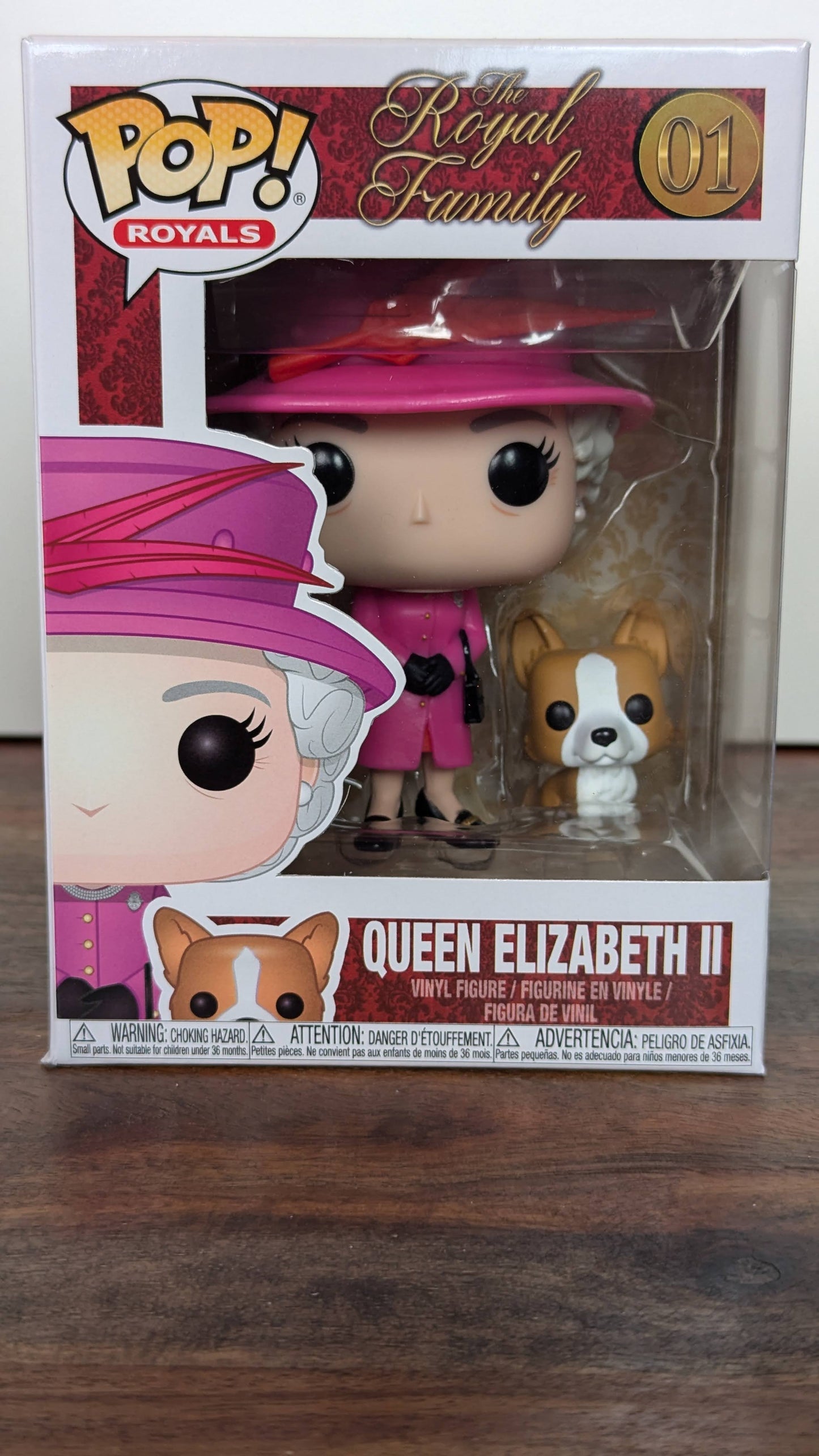 Queen Elizabetn II - #01 (rose) - (c)