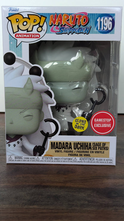 Madara Uchiha (sage of six paths) - #1196 - GITD - Gamestop Exclusive - (c)