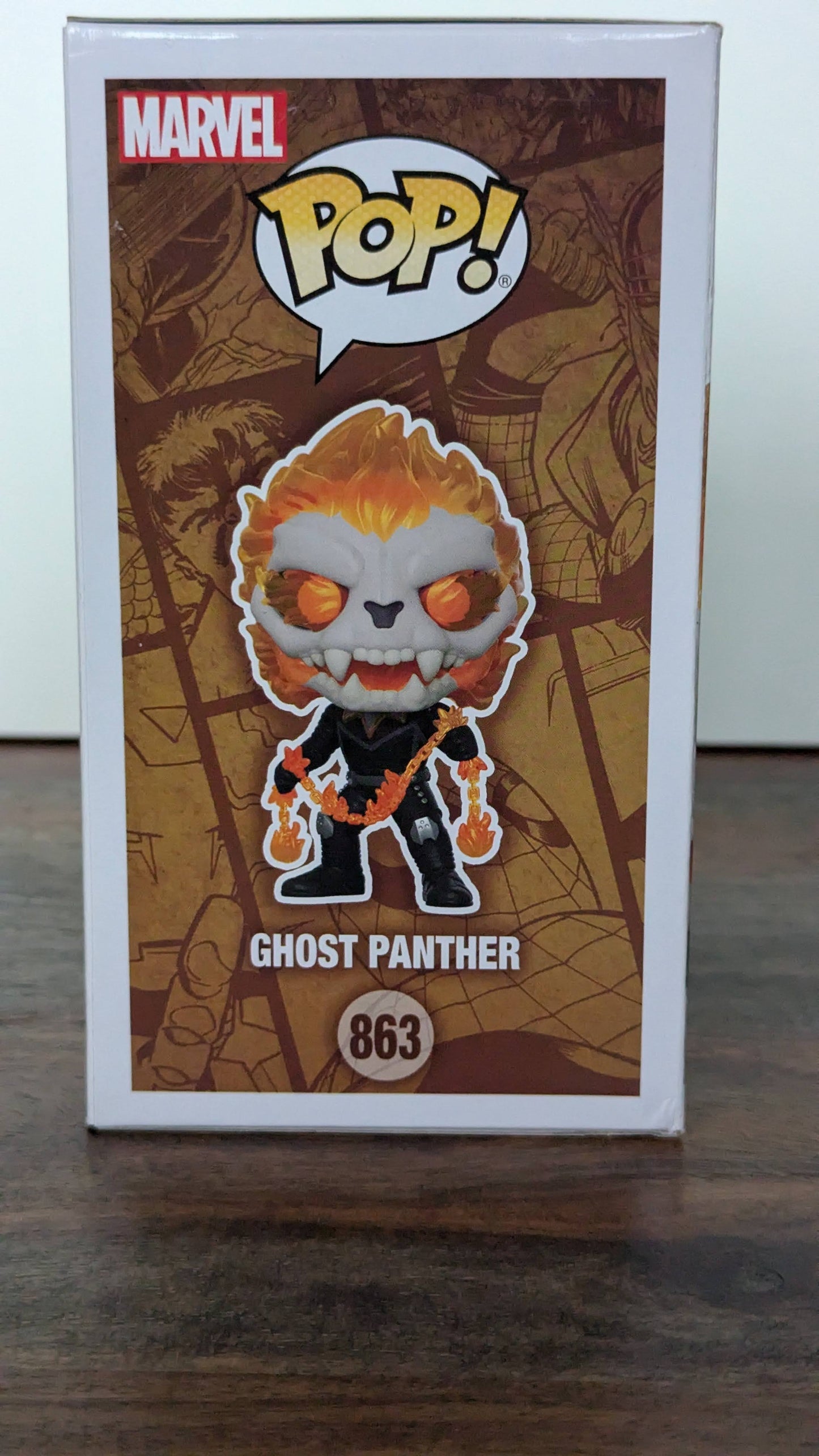 Ghost Panther - #863 - GITD - Funko Insider Club Gamestop Exclusive - (c)