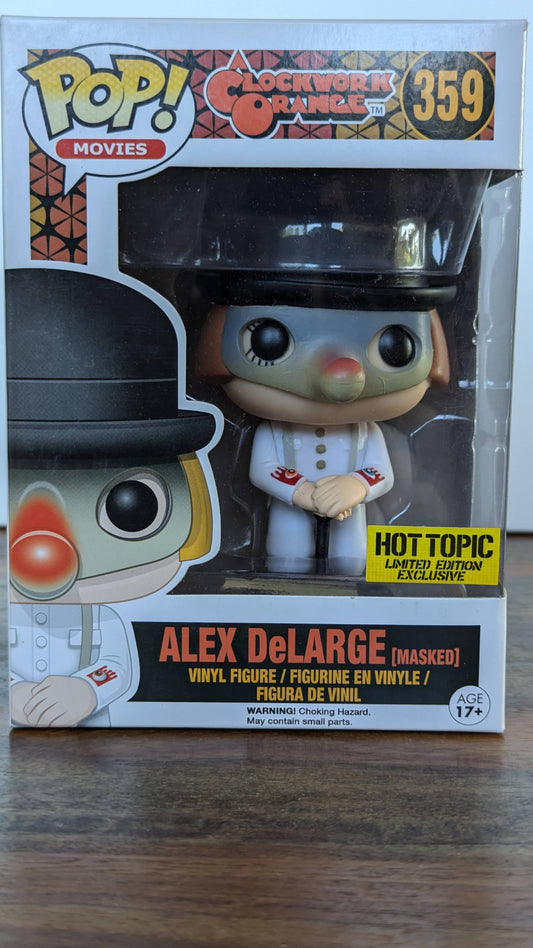 Alex Delarge Masked - Hot Topic Limited Edition Exclusive - #359 - (c)