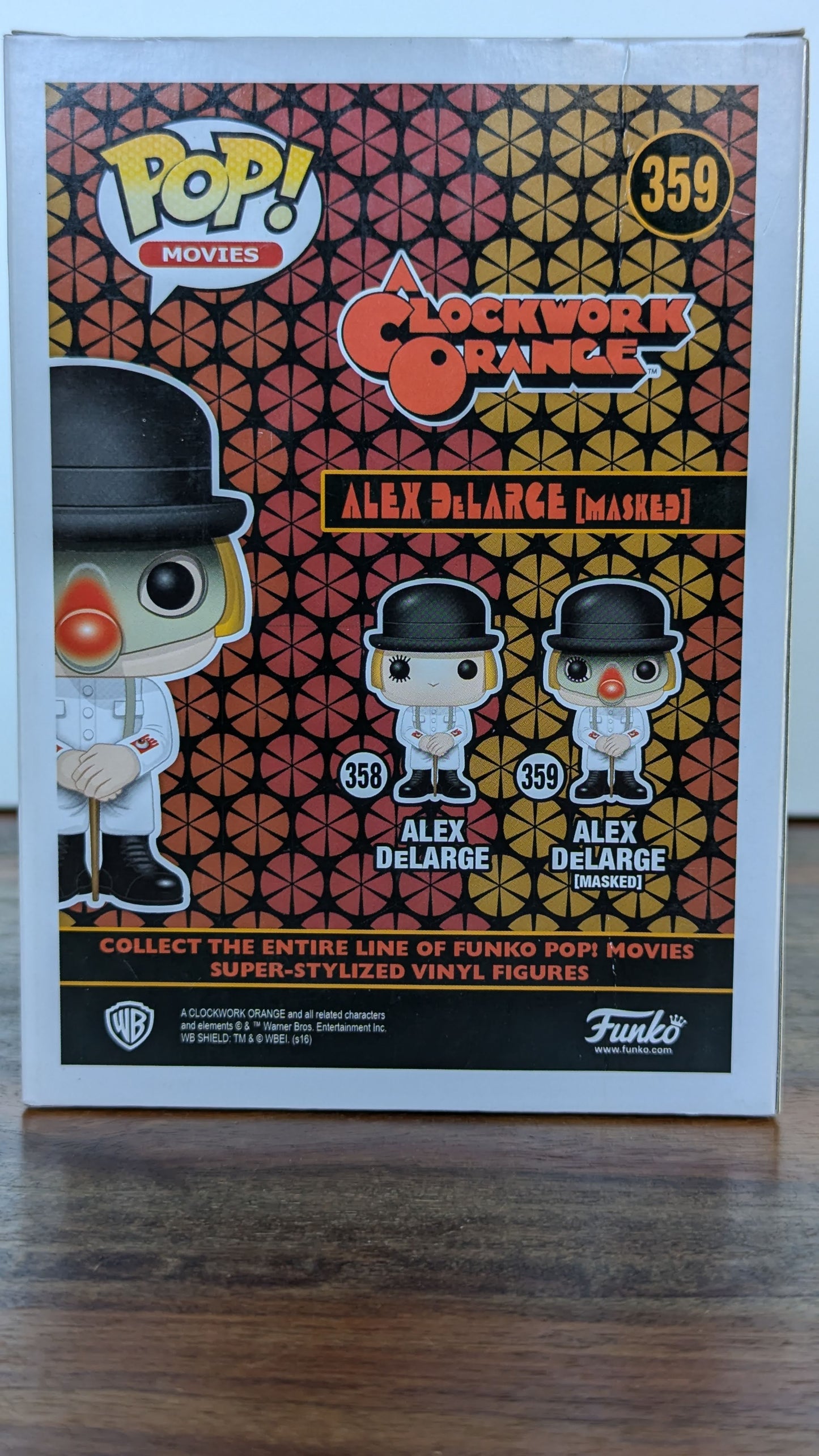 Alex Delarge Masked - Hot Topic Limited Edition Exclusive - #359 - (c)