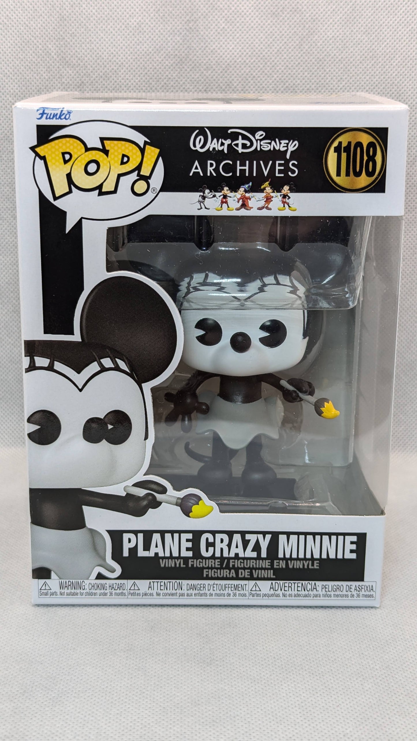 Plane Crazy Minnie - #1108 - (c)