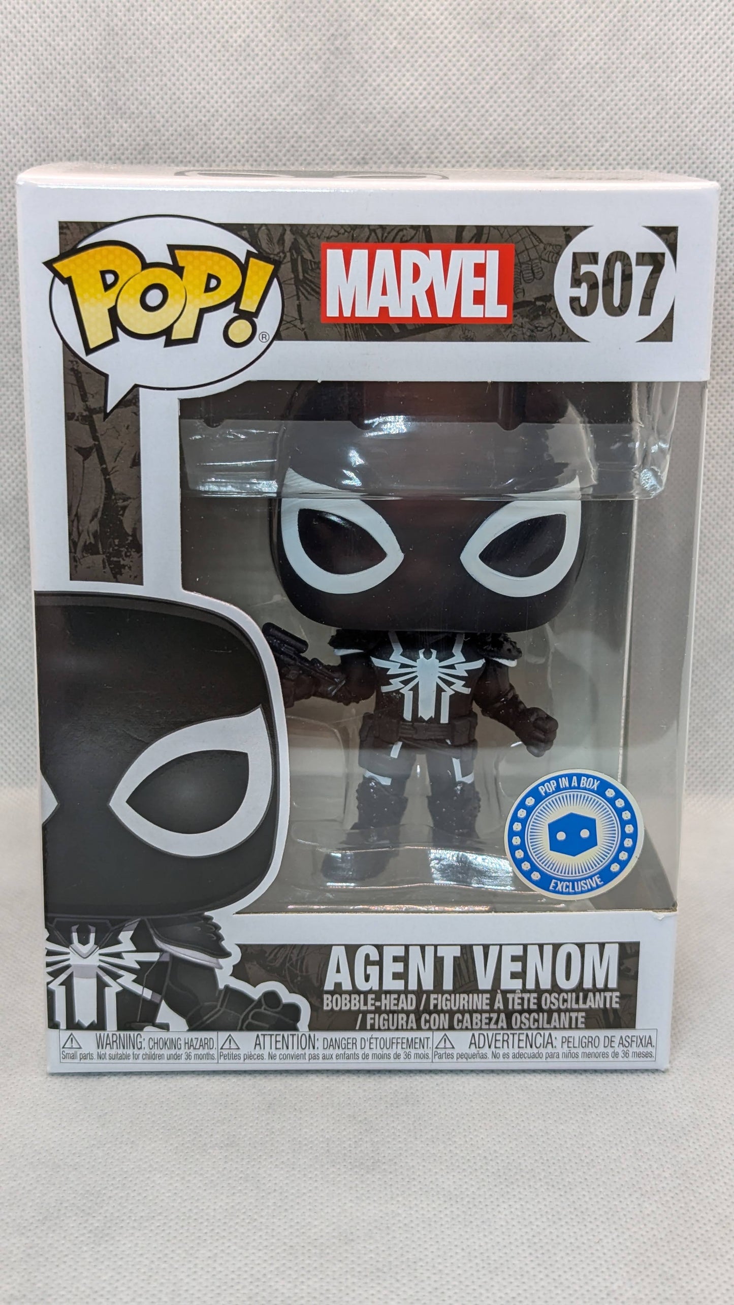 Agent Venom - Pop In A Box Exclusive - #507 - (c)