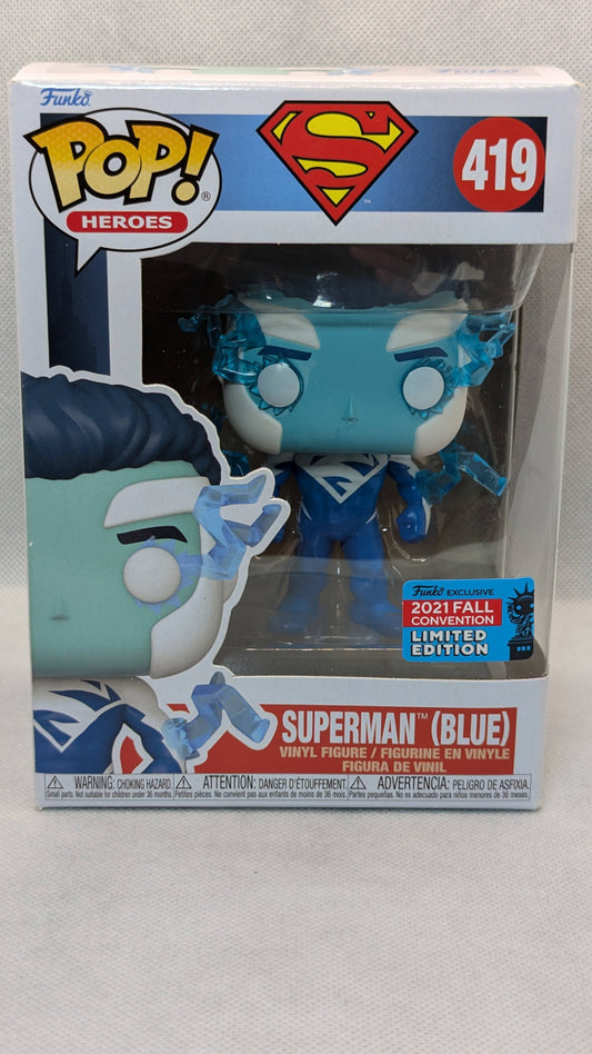 Superman (Blue) - Convention Limited Edition - #419 - (c)