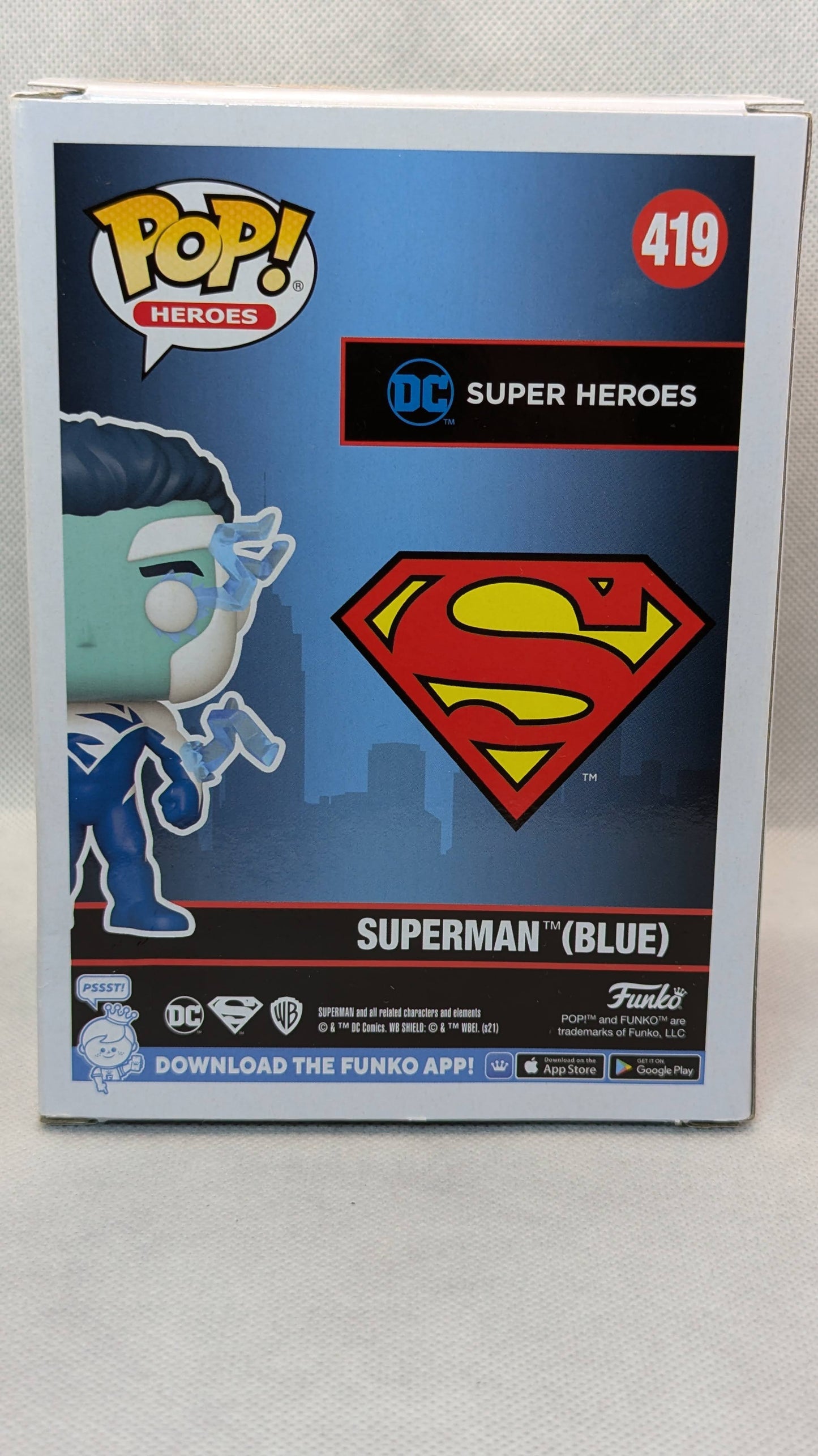 Superman (Blue) - Convention Limited Edition - #419 - (c)