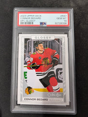 2023 Upper Deck Connor Bedard OPC Glossy Rookie RC PSA 10