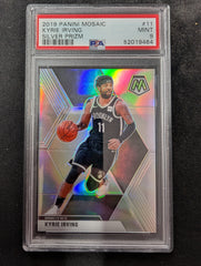 2019 Panini Mosaic Kyrie Irving Silver Prizm PSA 9