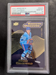 2022 Cole Caufield Smooth Groove /150 PSA 10