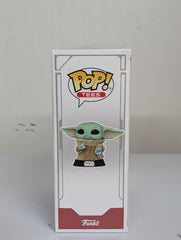 Pop and tees grogu - floked - Large - (c)