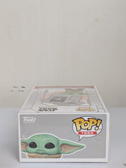 Pop and tees grogu - floked - Large - (c)