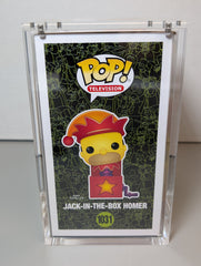 Jack-In-The-Box Homer - Signed Funko - GITD - Limited Edition - #1031 - (FP)