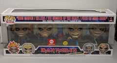 Iron Maiden / Killers / The Number of the Beast / Piece of Mind Eddie - Exclusive - GITD - 4-pack - (FP)