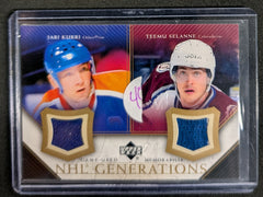 2005-06 Upper Deck NHL Generation Game Used Kurri/Selanne #D-KS